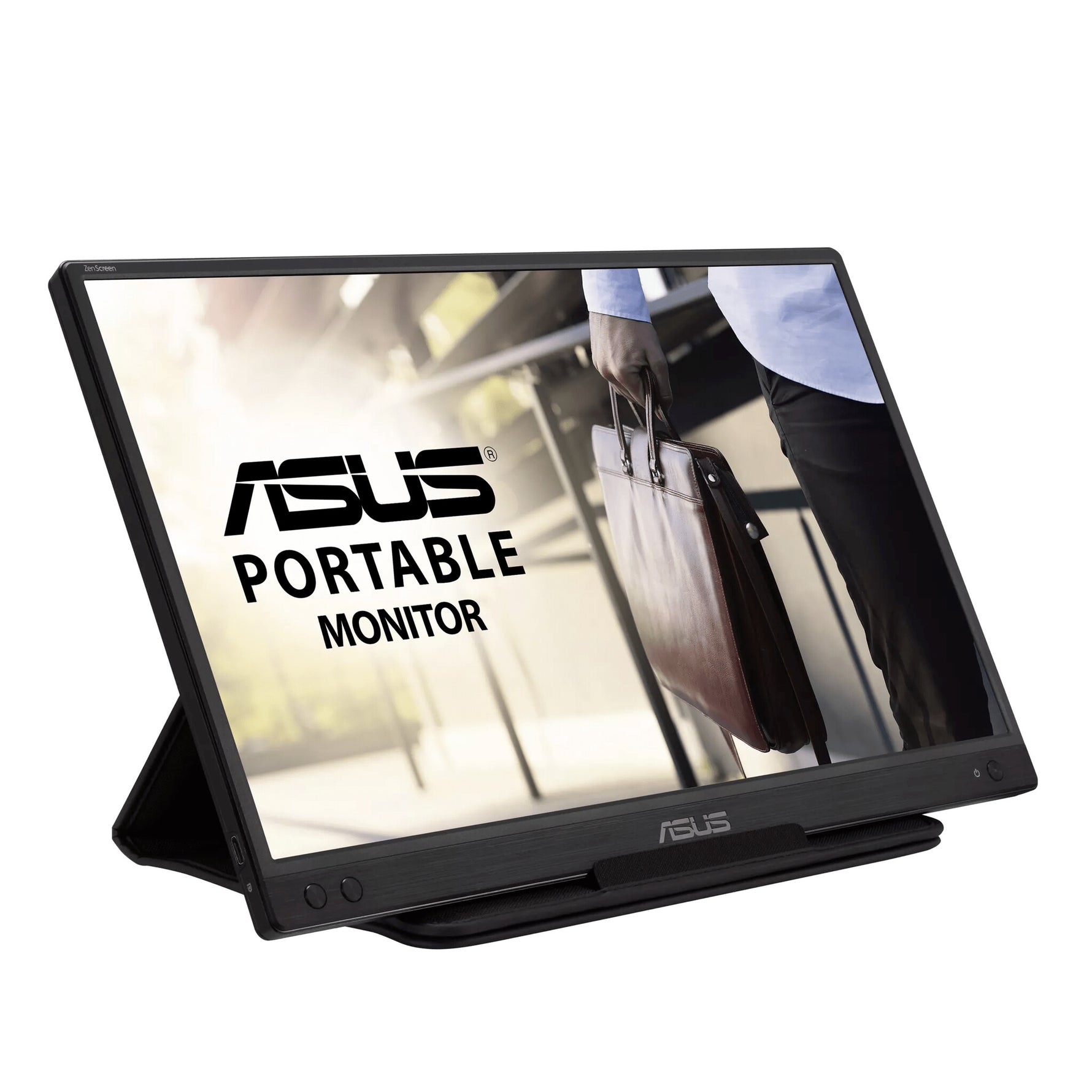 ASUS ZenScreen MB166C computer monitor 39,6 cm (15.6") 1920 x 1080 Pixels Full HD LED Zwart