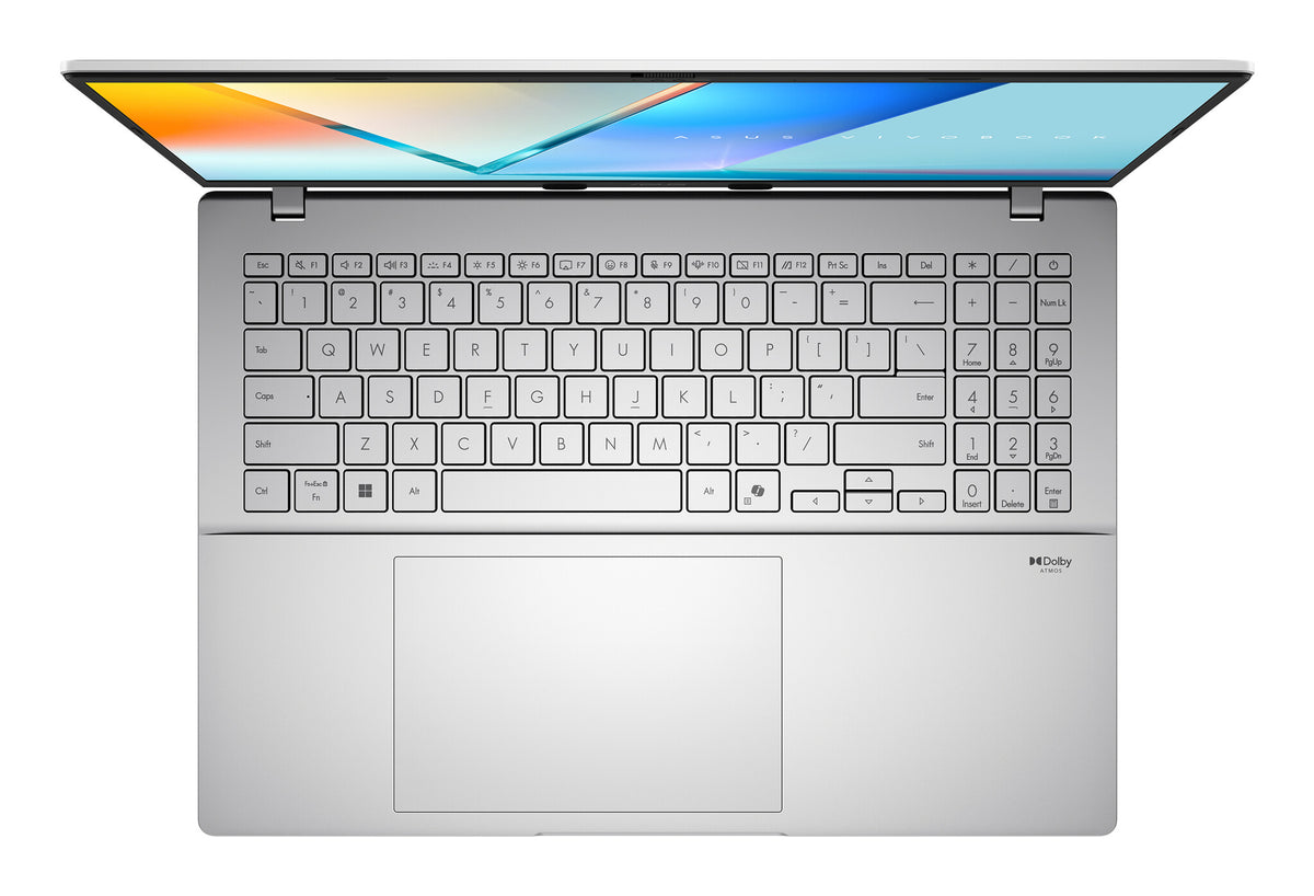 ASUS Vivobook S16 M3607HA-SH5NDW AMD Ryzen™ 7 260 Laptop 40,6 cm (16") WUXGA 16 GB DDR5-SDRAM 512 GB SSD Wi-Fi 6 (802.11ax) Windows 11 Home Zilver QWERTY Nederlands