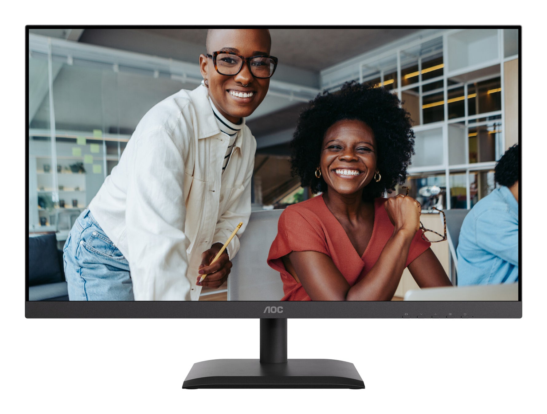 AOC E4 U27E4CV computer monitor 68,6 cm (27") 3840 x 2160 Pixels 4K Ultra HD LED Zwart
