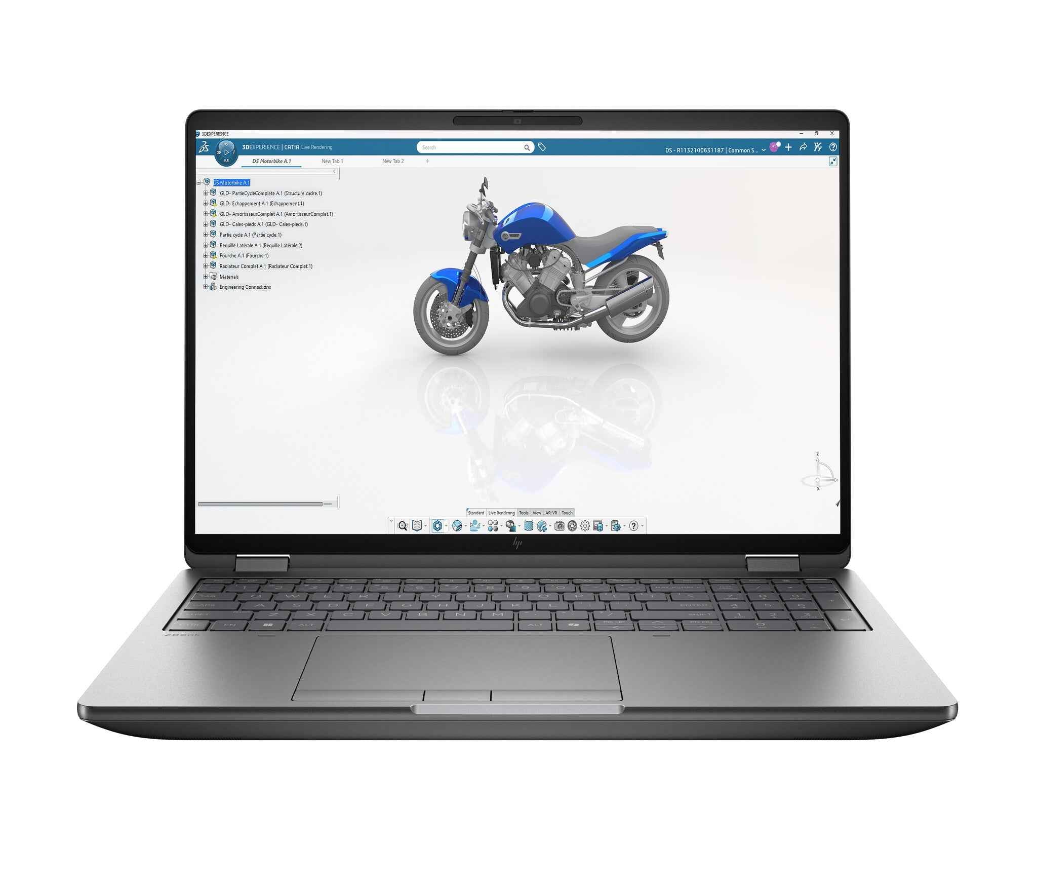 HP ZBook Fury G1i Wolf Pro Security Edition - Data Science Intel Core Ultra 7 255HX Mobiel werkstation 40,6 cm (16") 2.5K 32 GB DDR5-SDRAM 1 TB SSD NVIDIA RTX PRO 4000 Blackwell Wi-Fi 7 (802.11be) Windows 11 Pro AI Workstation, AI PC Zilver AZERTY