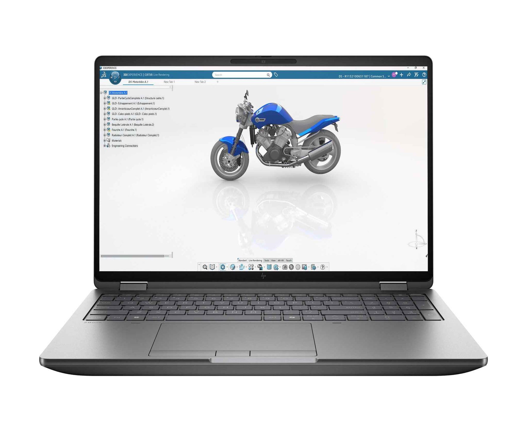 HP ZBook Fury G1i Wolf Pro Security Edition - Data Science Intel Core Ultra 7 255HX Mobiel werkstation 40,6 cm (16") 2.5K 32 GB DDR5-SDRAM 1 TB SSD NVIDIA RTX PRO 4000 Blackwell Wi-Fi 7 (802.11be) Windows 11 Pro AI Workstation, AI PC Zilver AZERTY