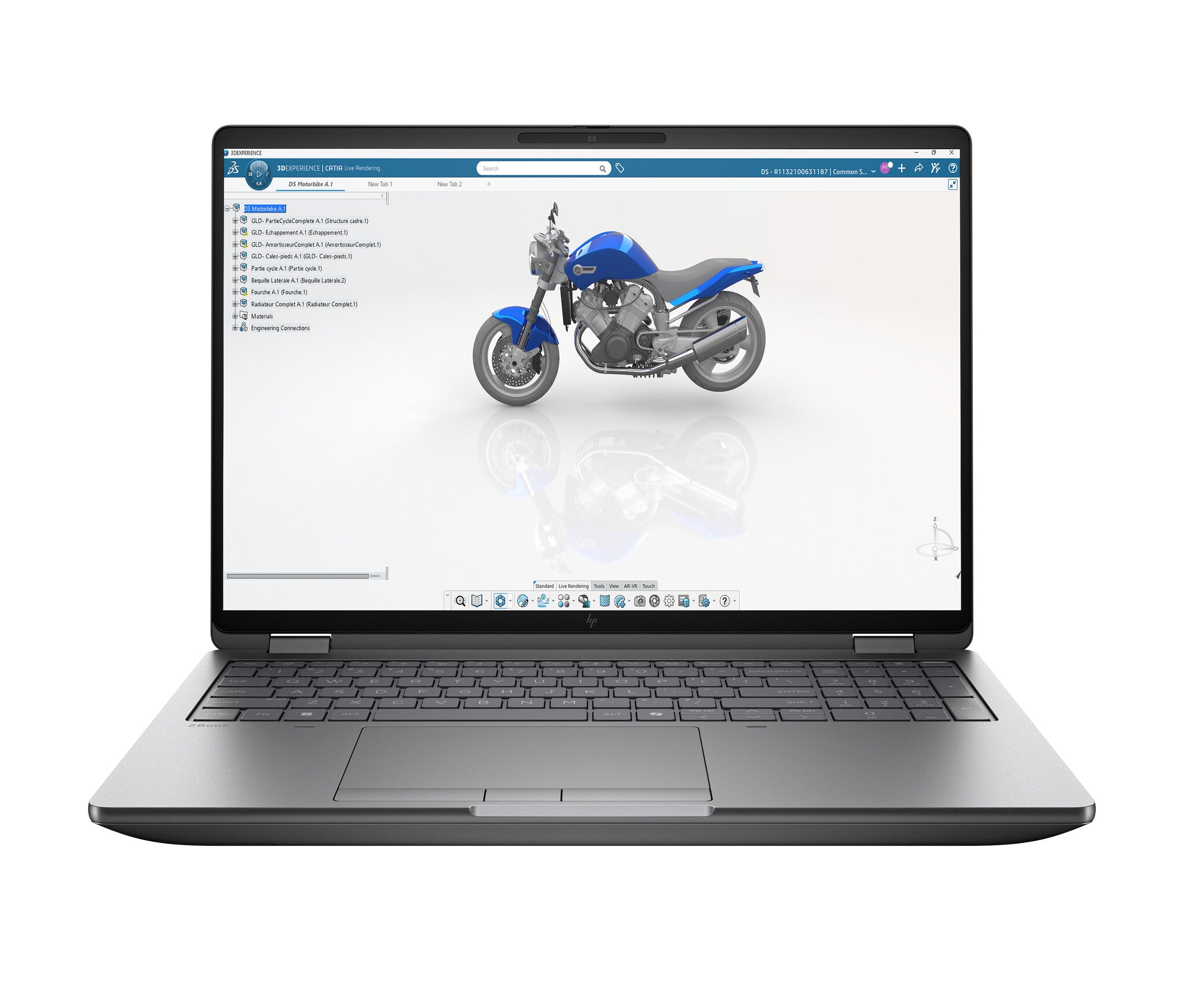 HP ZBook Fury G1i Wolf Pro Security Edition - Data Science Intel Core Ultra 9 285HX Mobiel werkstation 40,6 cm (16") WQXGA 32 GB DDR5-SDRAM 1 TB SSD NVIDIA RTX PRO 5000 Blackwell Wi-Fi 7 (802.11be) Windows 11 Pro AI Workstation, AI PC Zilver