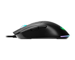 MSI FORGE GM320 muis Gamen Ambidextrous USB Type-A Optisch 12800 DPI