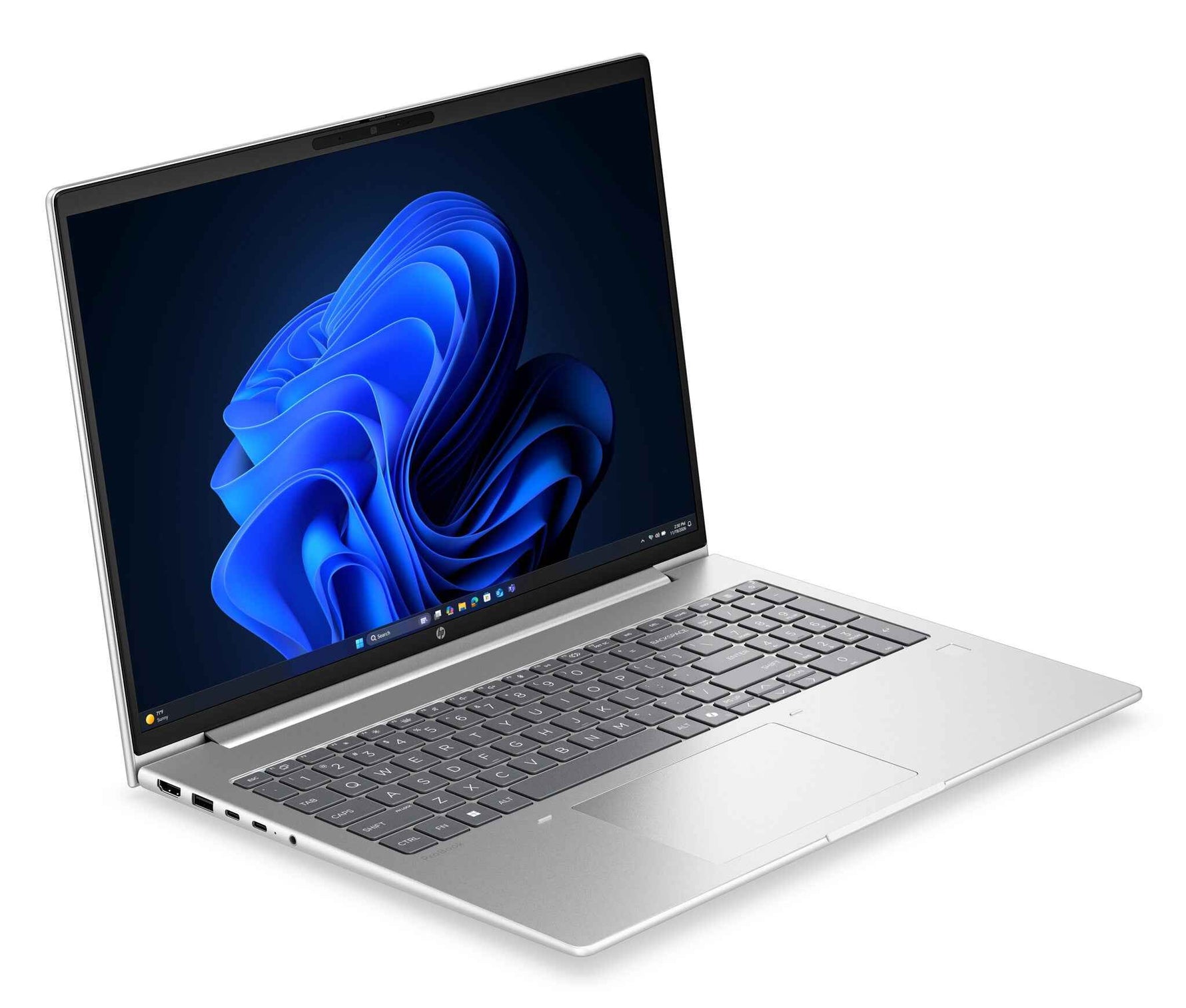 HP ProBook 4 G2a AI AMD Ryzen™ 5 230 Laptop 40,6 cm (16") WUXGA 16 GB DDR5-SDRAM 512 GB SSD Wi-Fi 7 (802.11be) Windows 11 Pro Zilver