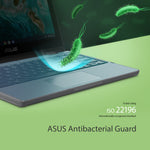 ASUS Chromebook Flip CR1 CR1100FKA-BP0354 Intel® Pentium® Silver N6000 29,5 cm (11.6") Touchscreen HD 4 GB LPDDR4x-SDRAM 64 GB eMMC Wi-Fi 6 (802.11ax) ChromeOS Belgisch Grijs