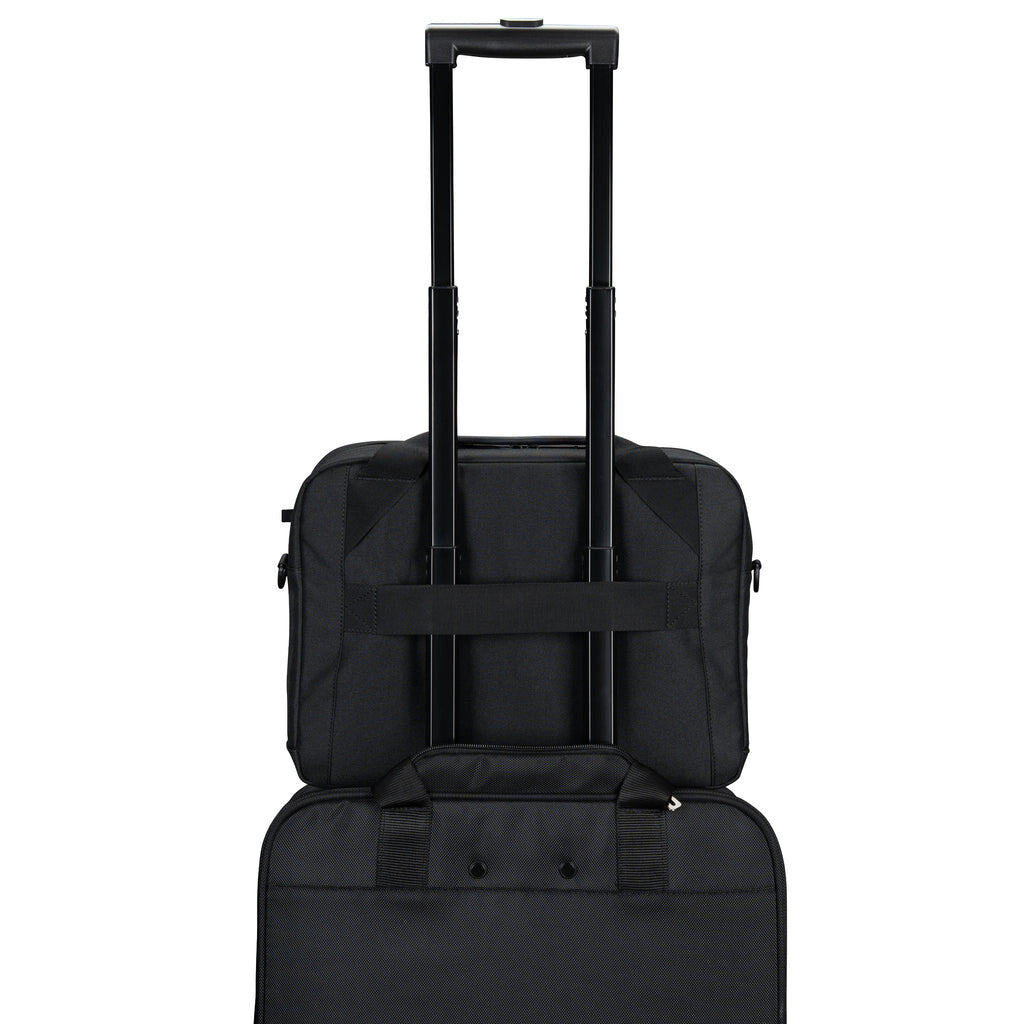 Targus EcoSmart 35,6 cm (14") Aktetas Zwart, Rood