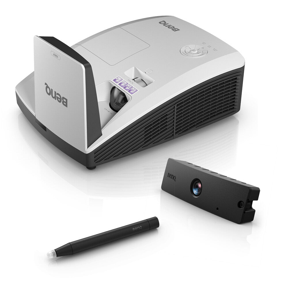 BenQ MH856UST+ Projector met ultrakorte projectieafstand 3500 ANSI lumens DLP 1080p (1920x1080) 3D Zwart, Wit