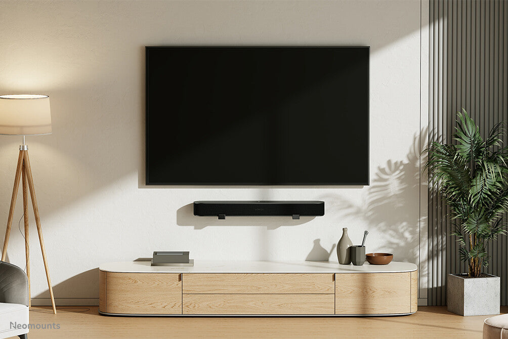 Neomounts AWL29-550BL1 Videobar/soundbar houder wand - max 15 kg - universeel