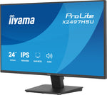 iiyama ProLite X2497HSU-B1 computer monitor 60,5 cm (23.8") 1920 x 1080 Pixels Full HD LED Zwart