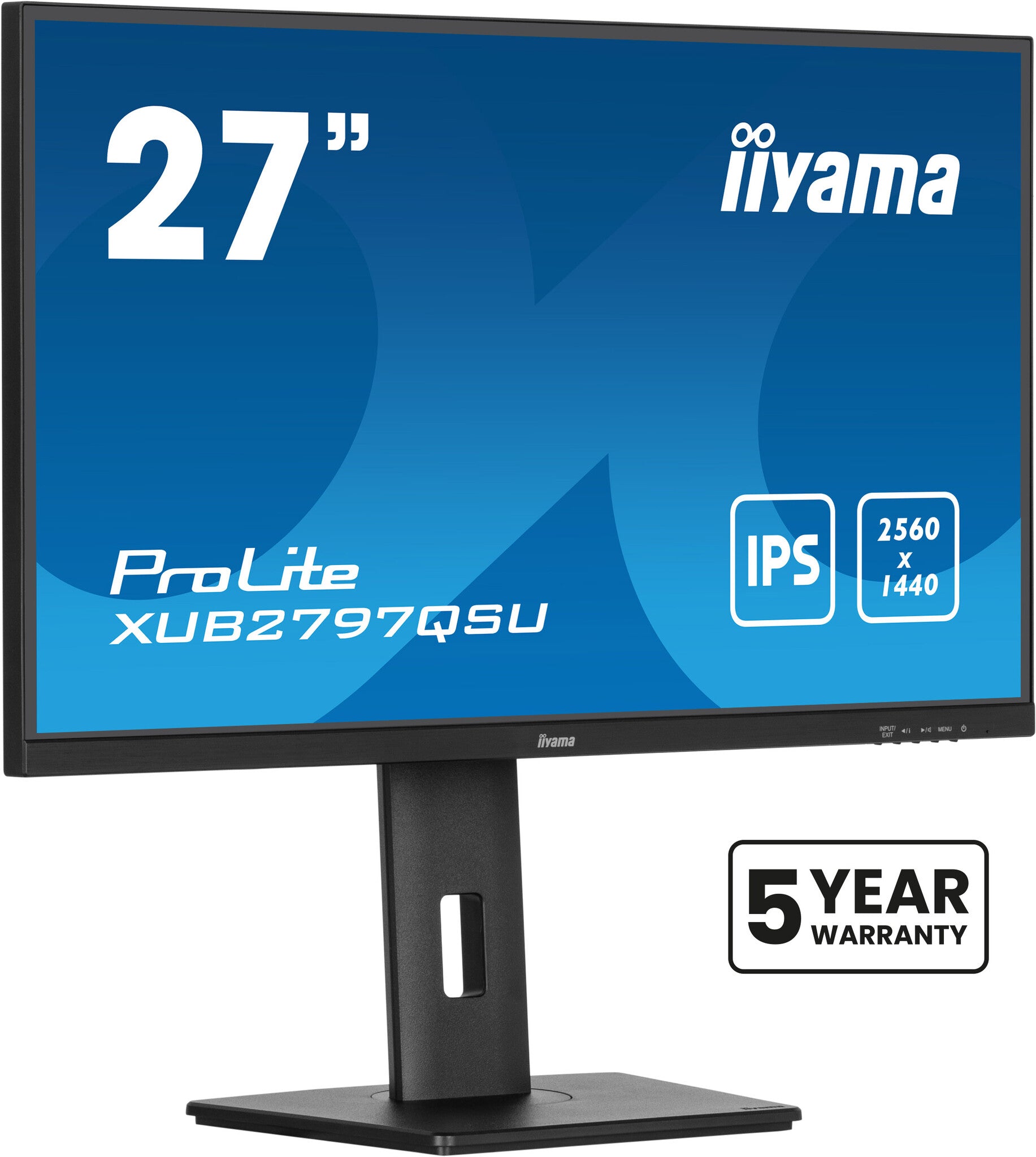 iiyama ProLite XUB2797QSU-B2 computer monitor 68,6 cm (27") 2560 x 1440 Pixels Quad HD LED Zwart