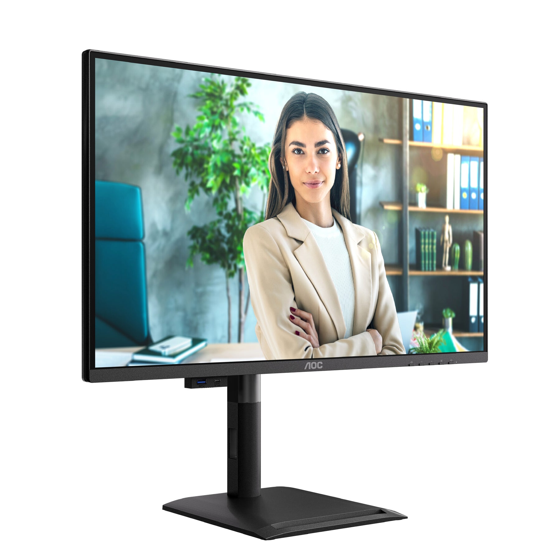 AOC Q27P4U computer monitor 68,6 cm (27") 2560 x 1440 Pixels Wide Quad HD Zwart