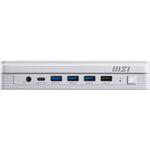 MSI Pro DP10 A14MG-007EU PC's/werkstation Intel® Pentium® Gold G7400 8 GB DDR5-SDRAM 128 GB SSD Windows 11 Pro Mini PC Wit