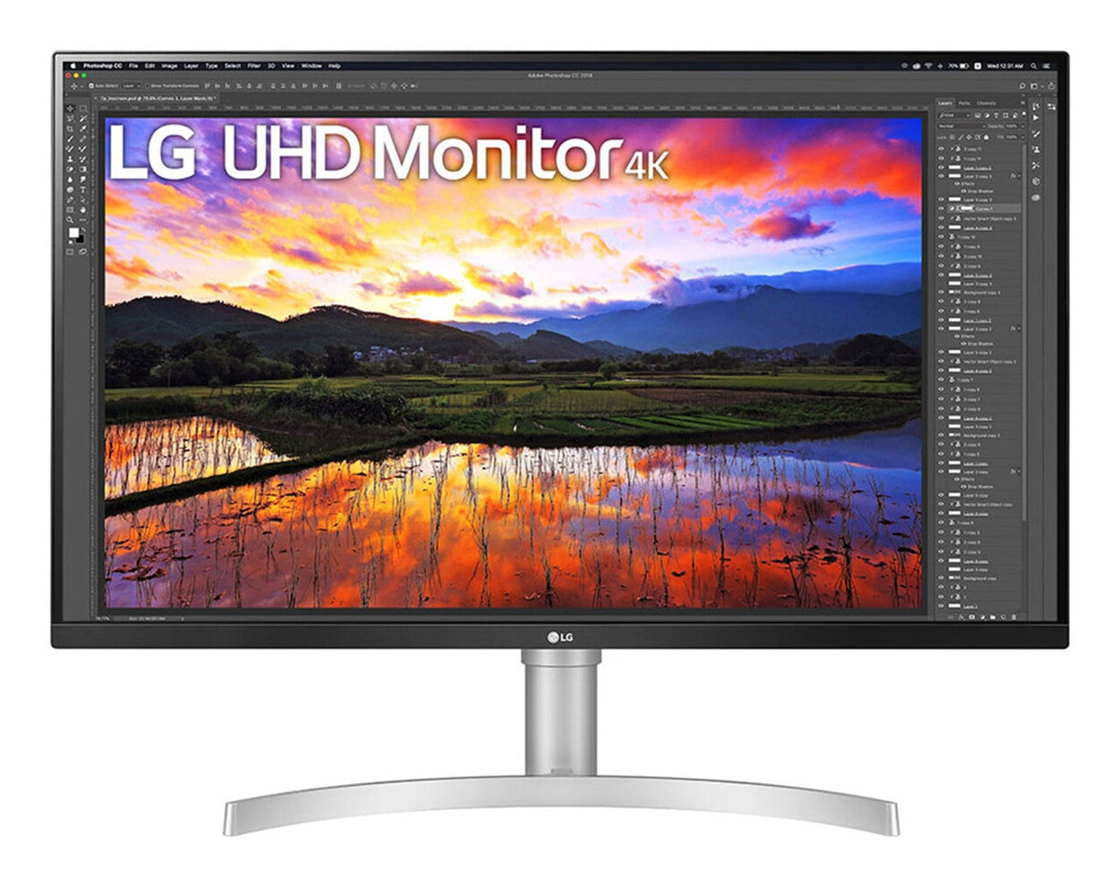 LG 32UN650K-W computer monitor 81,3 cm (32") 3840 x 2160 Pixels 4K Ultra HD LED Wit