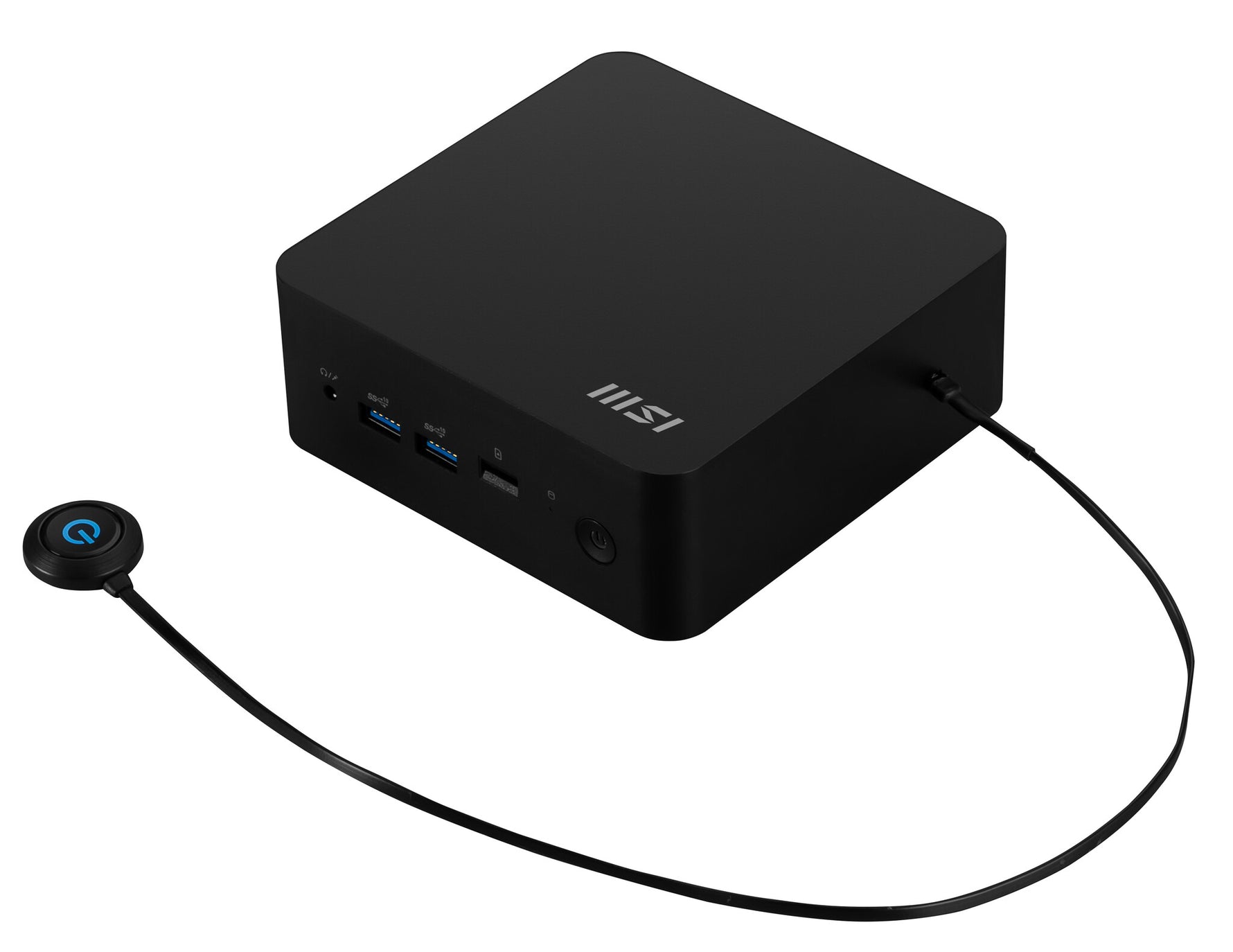 MSI CUBI NUC 1MG-244BEU PC/workstation barebone 0.84L sized PC Zwart 100U Intel SoC