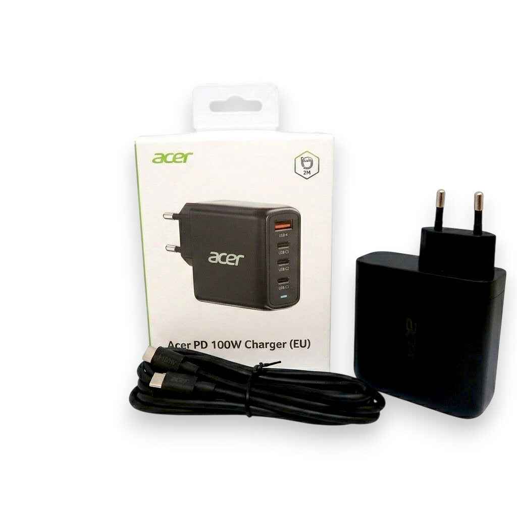 Acer ZL.ADTCC.00L oplader voor mobiele apparatuur Universeel Zwart AC Snel opladen Binnen
