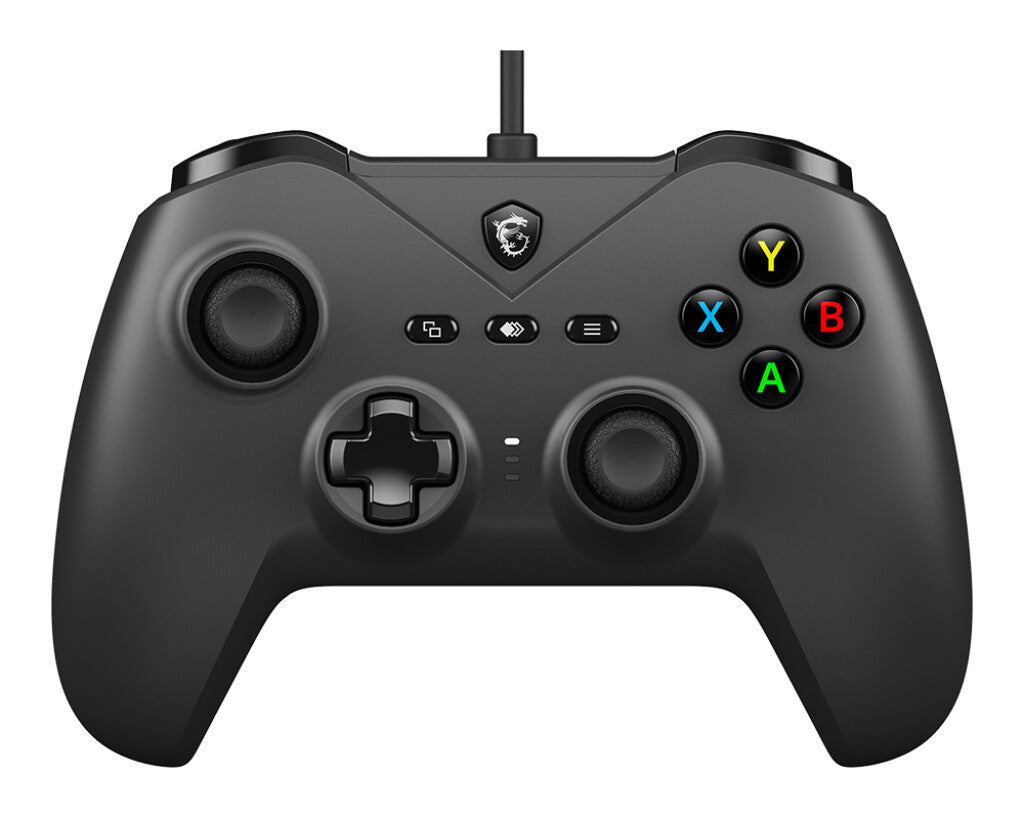 MSI FORCE GC200 game controller Zwart USB Gamepad Analoog/digitaal Android, PC