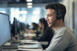 EPOS 1001419 hoofdtelefoon/headset Bedraad Hoofdband Kantoor/callcenter USB Type-C / USB Type-A Zwart
