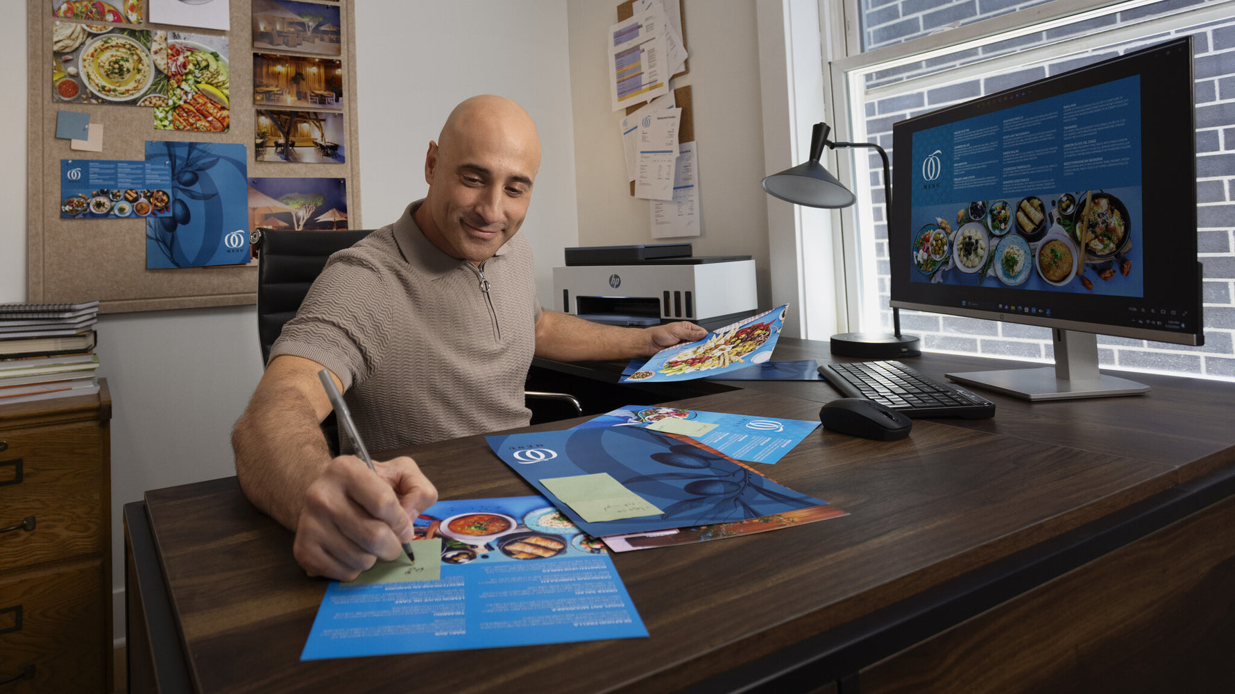 HP Smart Tank 7605 Draadloos All-in-One Kleur Printer, Dubbelzijdig printen; Kopieerapparaat, Scanner