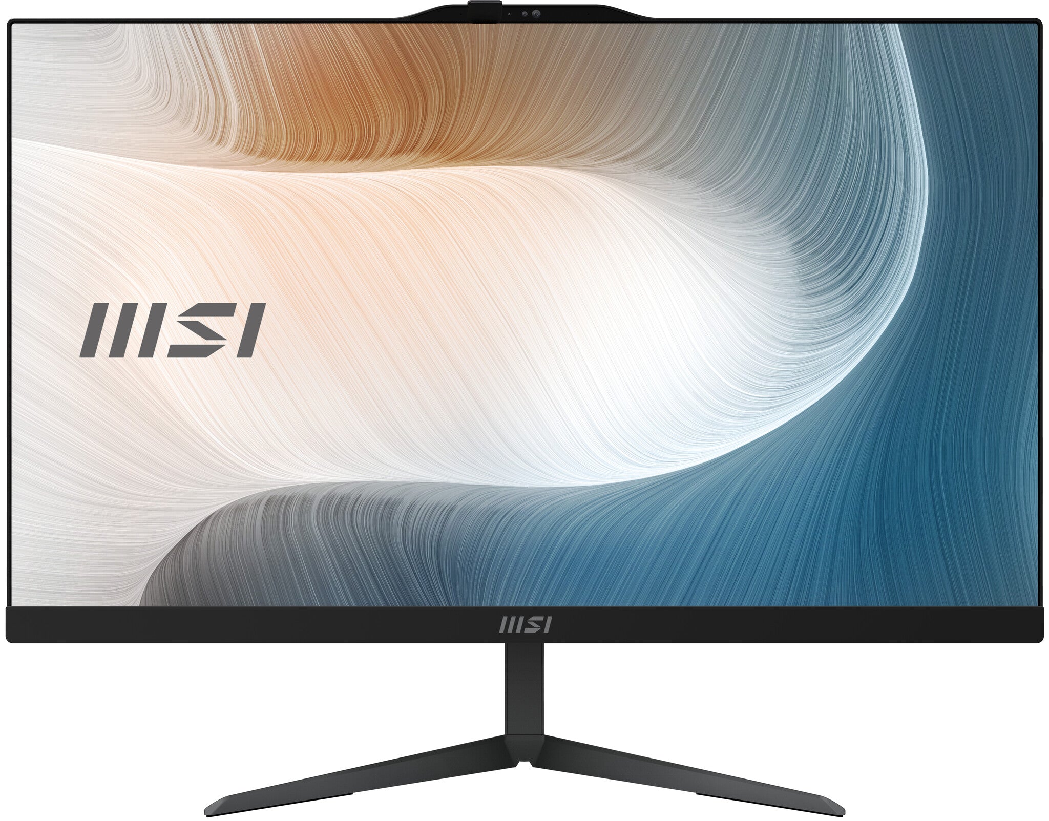 MSI Modern AM242 1M-1219EU All-in-One PC/workstation Intel Core 5 120U 60,5 cm (23.8") 1920 x 1080 Pixels Alles-in-één-pc 8 GB DDR5-SDRAM 512 GB SSD Windows 11 Pro Wi-Fi 6E (802.11ax) Zwart