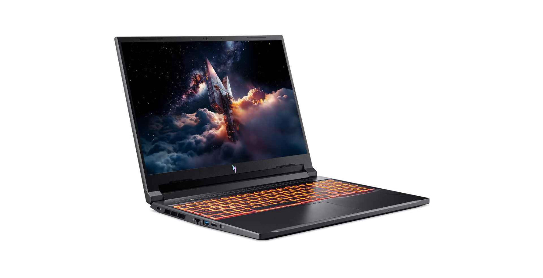 Acer Nitro V 16 AI ANV16-42-R85B Copilot+ PC AMD Ryzen™ 7 260 Laptop 40,6 cm (16") WQXGA 32 GB DDR5-SDRAM 1 TB SSD NVIDIA GeForce RTX 5070 Wi-Fi 6E (802.11ax) Windows 11 Home Zwart
