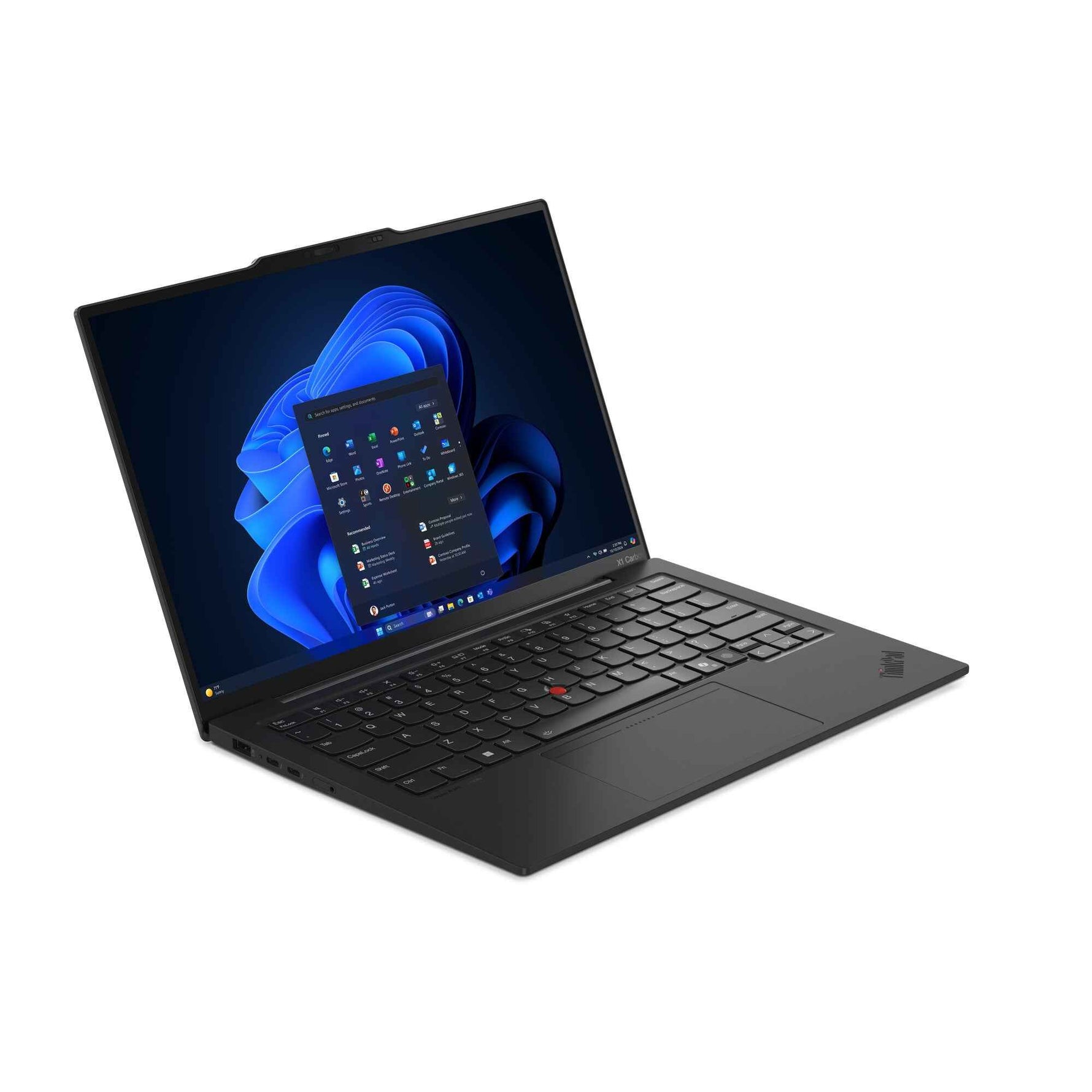 Lenovo ThinkPad X1 Carbon Gen 13 Aura Edition Intel Core Ultra 5 225U Laptop 35,6 cm (14") WUXGA 16 GB LPDDR5x-SDRAM 512 GB SSD Wi-Fi 6E (802.11ax) Windows 11 Pro Engels Zwart