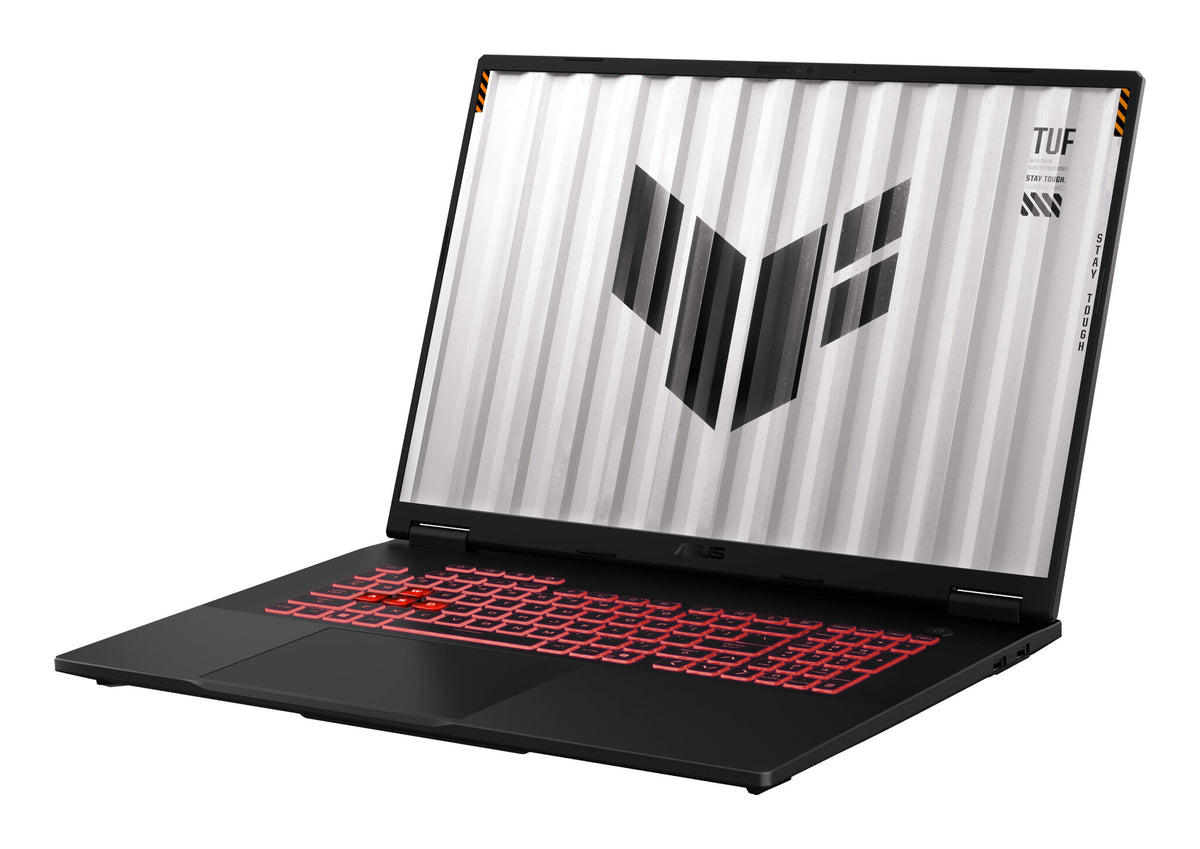 ASUS TUF Gaming A18 FA808UM-S8112W AMD Ryzen™ 7 260 Laptop 45,7 cm (18") WUXGA 16 GB DDR5-SDRAM 1 TB SSD NVIDIA GeForce RTX 5060 Wi-Fi 6E (802.11ax) Windows 11 Home Nederlands Zwart, Grijs