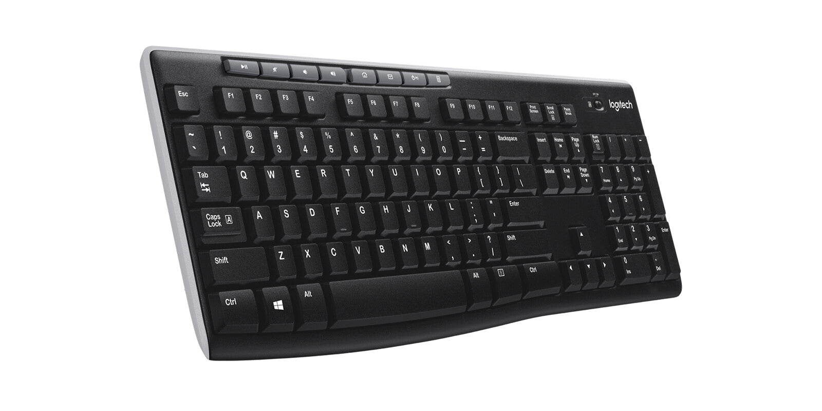 Logitech Wireless KBD K270 DE