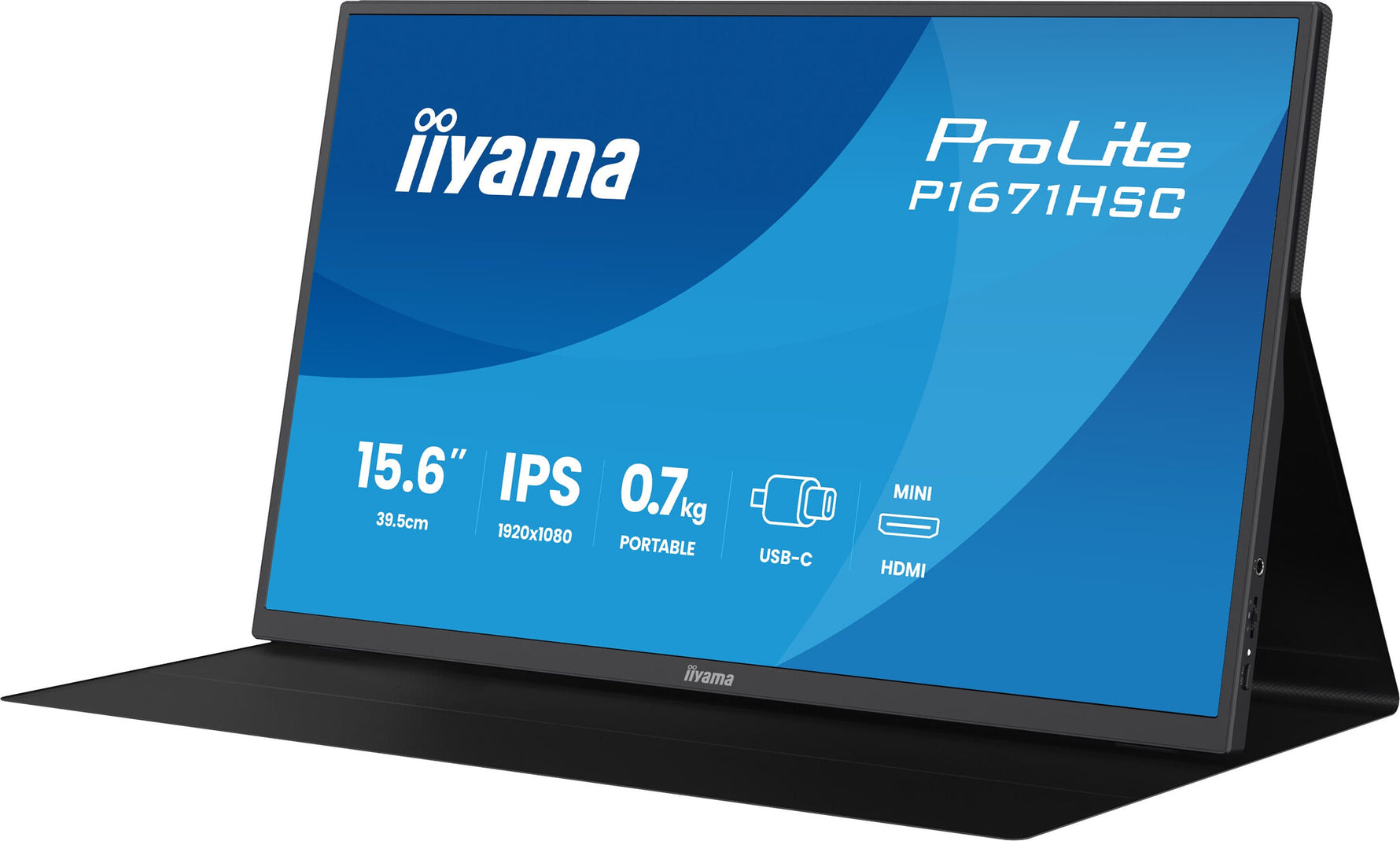 iiyama ProLite P1671HSC-B1 computer monitor 39,6 cm (15.6
