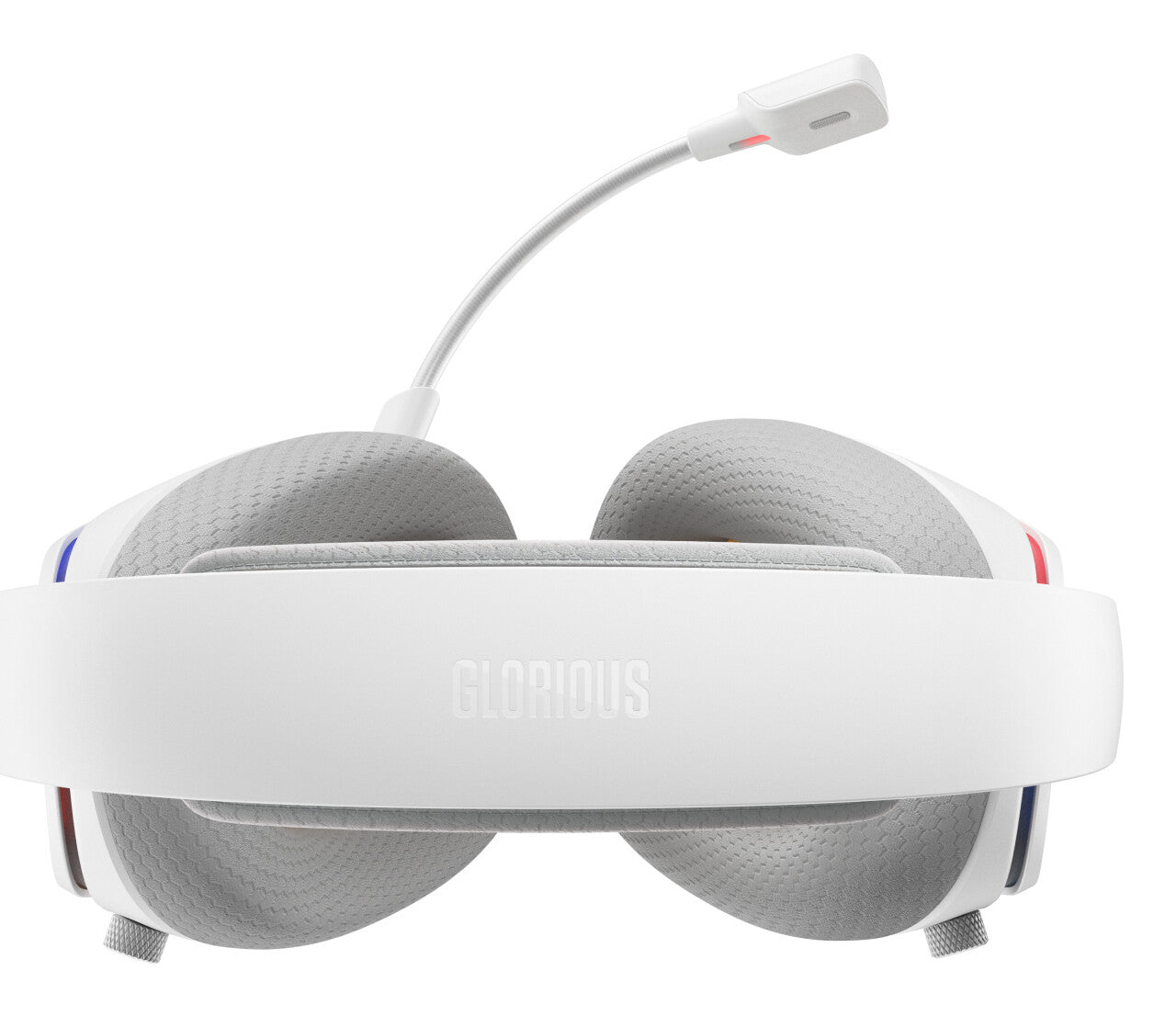 Glorious Gaming Glorious GHS Eternal RGB - Stereo RGB headset voor pc, PS5, PS4, Switch - Custom-tuned, gekantelde drivers, verstelbare, kristalheldere, afneembare mic, USB-C - Duurzaam, dag/nacht comfort - Wit