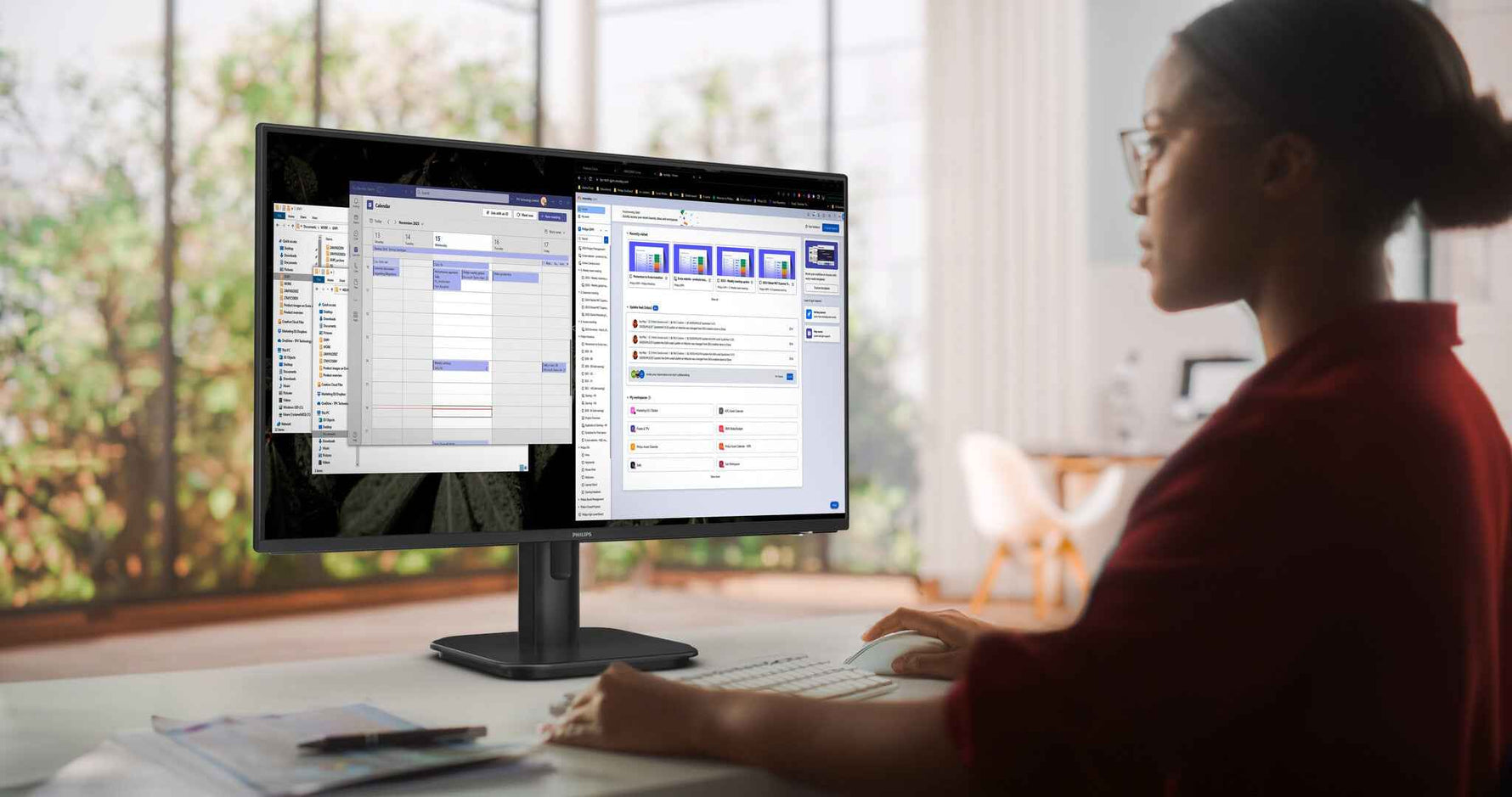Philips 27E1N1200A/00 computer monitor 68,6 cm (27") 1920 x 1080 Pixels Full HD LCD Zwart