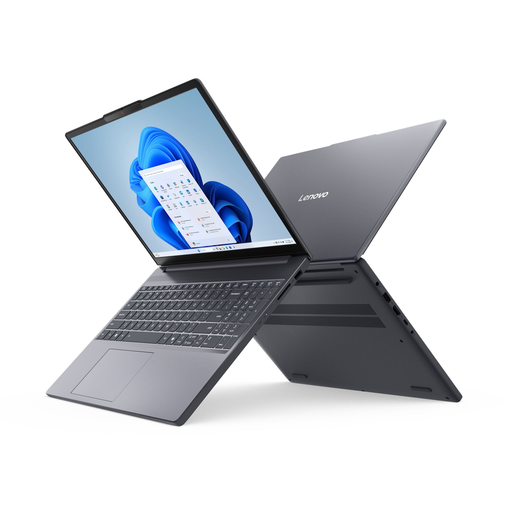 Lenovo IdeaPad Slim 3 15ARP10 AMD Ryzen™ 5 150 Laptop 38,9 cm (15.3") WUXGA 8 GB DDR5-SDRAM 512 GB SSD Wi-Fi 6 (802.11ax) Windows 11 Home Belgisch Grijs
