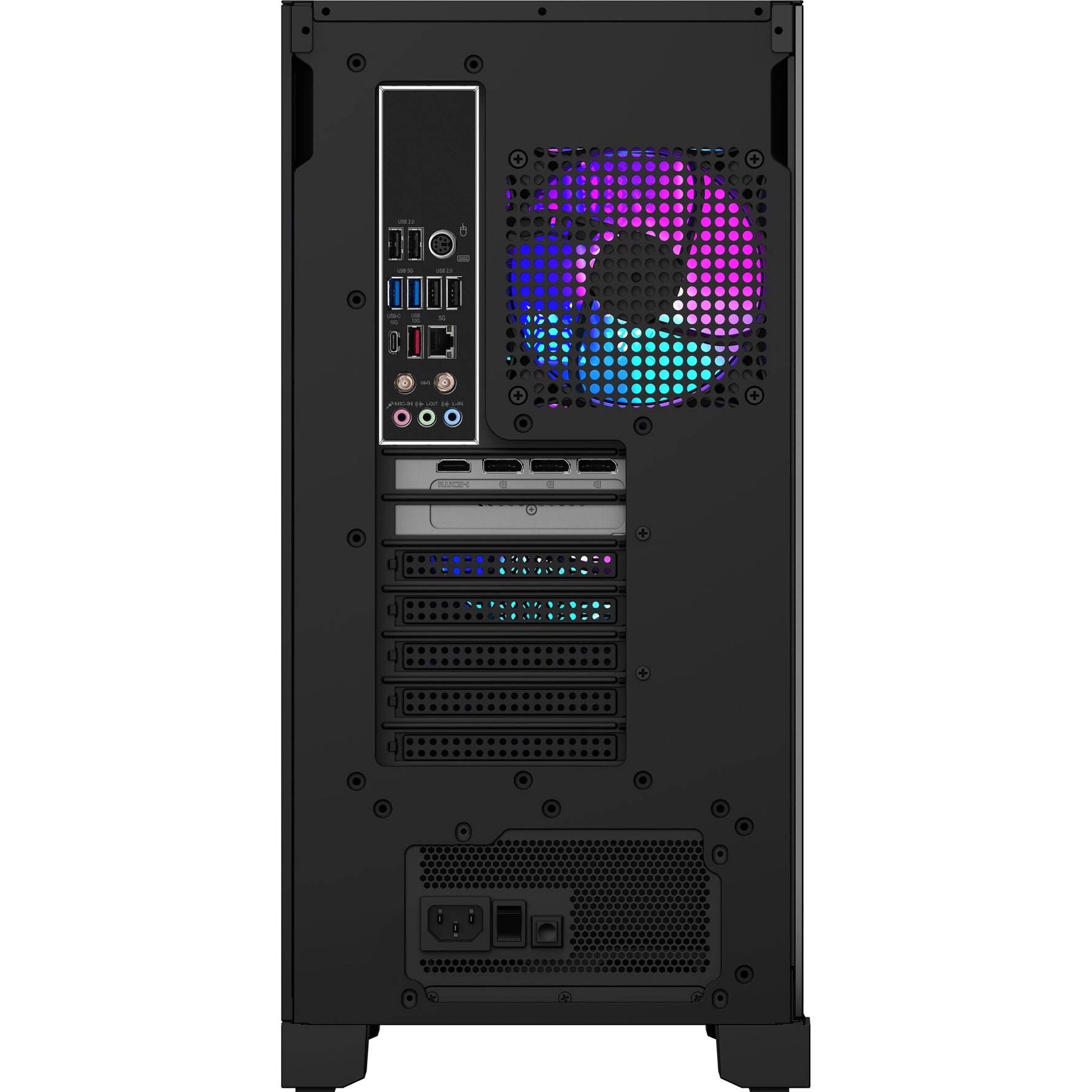 MSI MPG Infinite X3 AI 2NVZ9-028EU Intel Core Ultra 9 285K 64 GB DDR5-SDRAM 1 TB SSD NVIDIA GeForce RTX 5090 Windows 11 Home Desktop PC Zwart