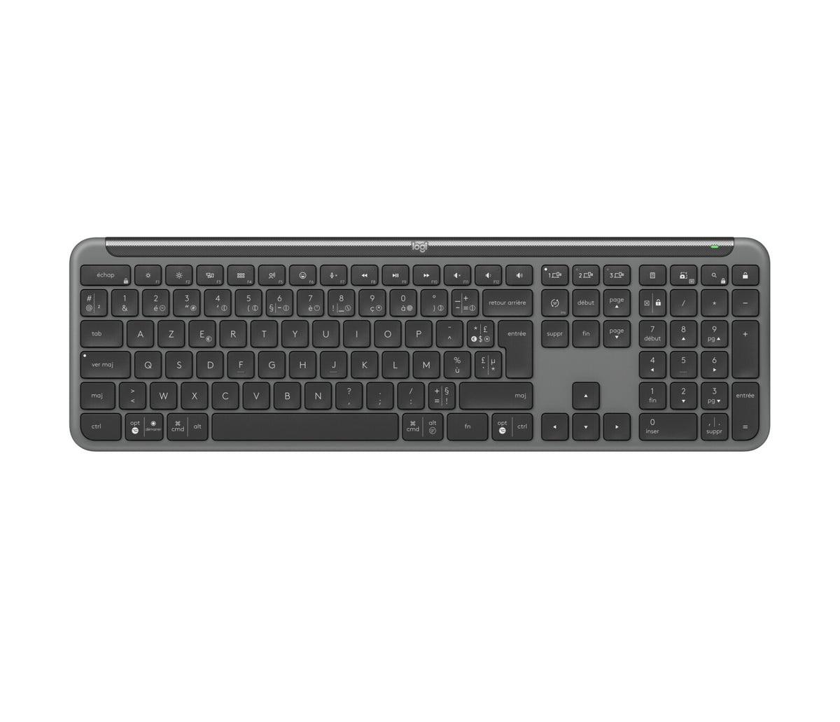 Logitech K950 Signature Slim KBD Wless Graph FR