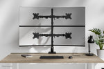 Neomounts DS60-600BL2-2 Quadruple monitorarm voor vier schermen 10-32"