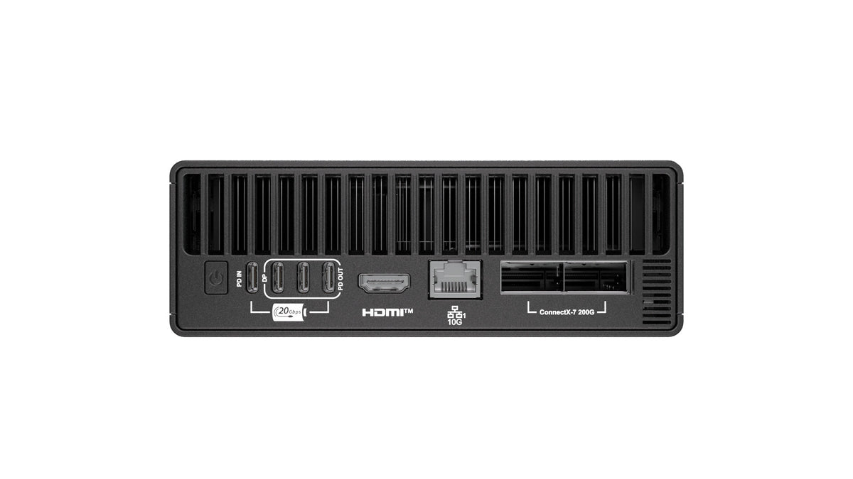 MSI EDGEXPERT-32SEU-BGB104TG5 PC/workstation barebone Mini PC Zwart