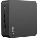 MSI Cubi NUC AI+ 2MG-001EU Copilot+ PC Intel Core Ultra 7 258V 32 GB LPDDR5x-SDRAM 1 TB SSD Windows 11 Pro Mini PC Zwart
