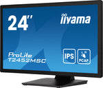 iiyama ProLite T2452MSC-B1AG computer monitor 60,5 cm (23.8") 1920 x 1080 Pixels Full HD LED Touchscreen Zwart