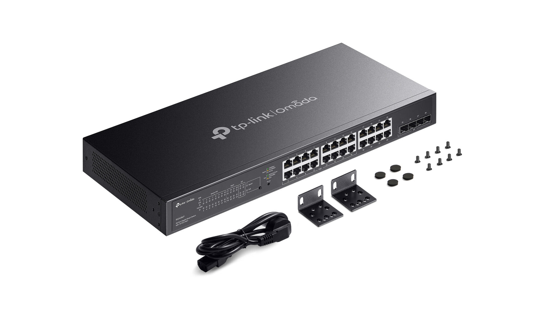 TP-Link Omada SG2428LP netwerk-switch Managed L2/L2+ Gigabit Ethernet (10/100/1000) Power over Ethernet (PoE) Grijs