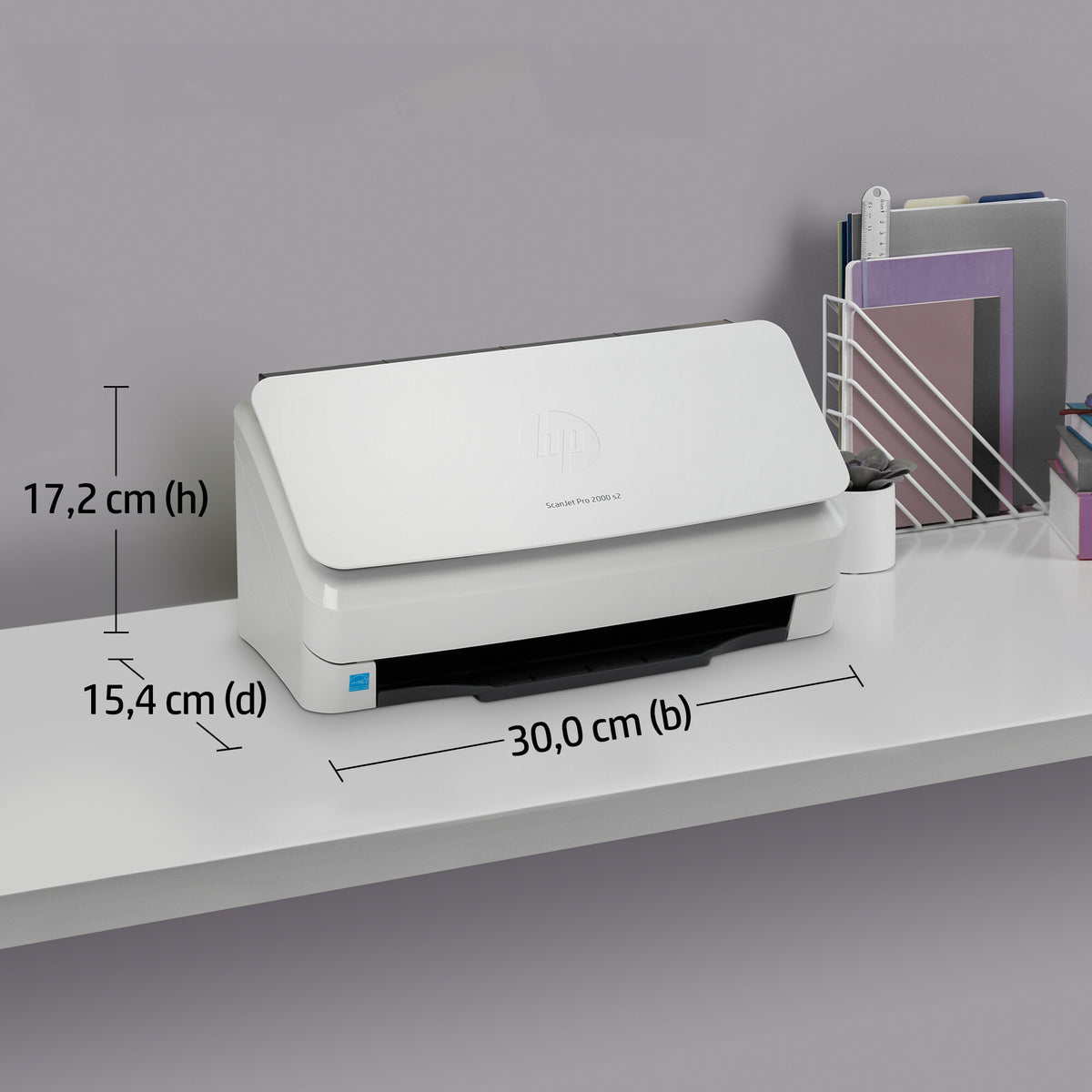 HP ScanJet Pro 2000 s2 Paginascanner 600 x 600 DPI A4 Zwart, Wit