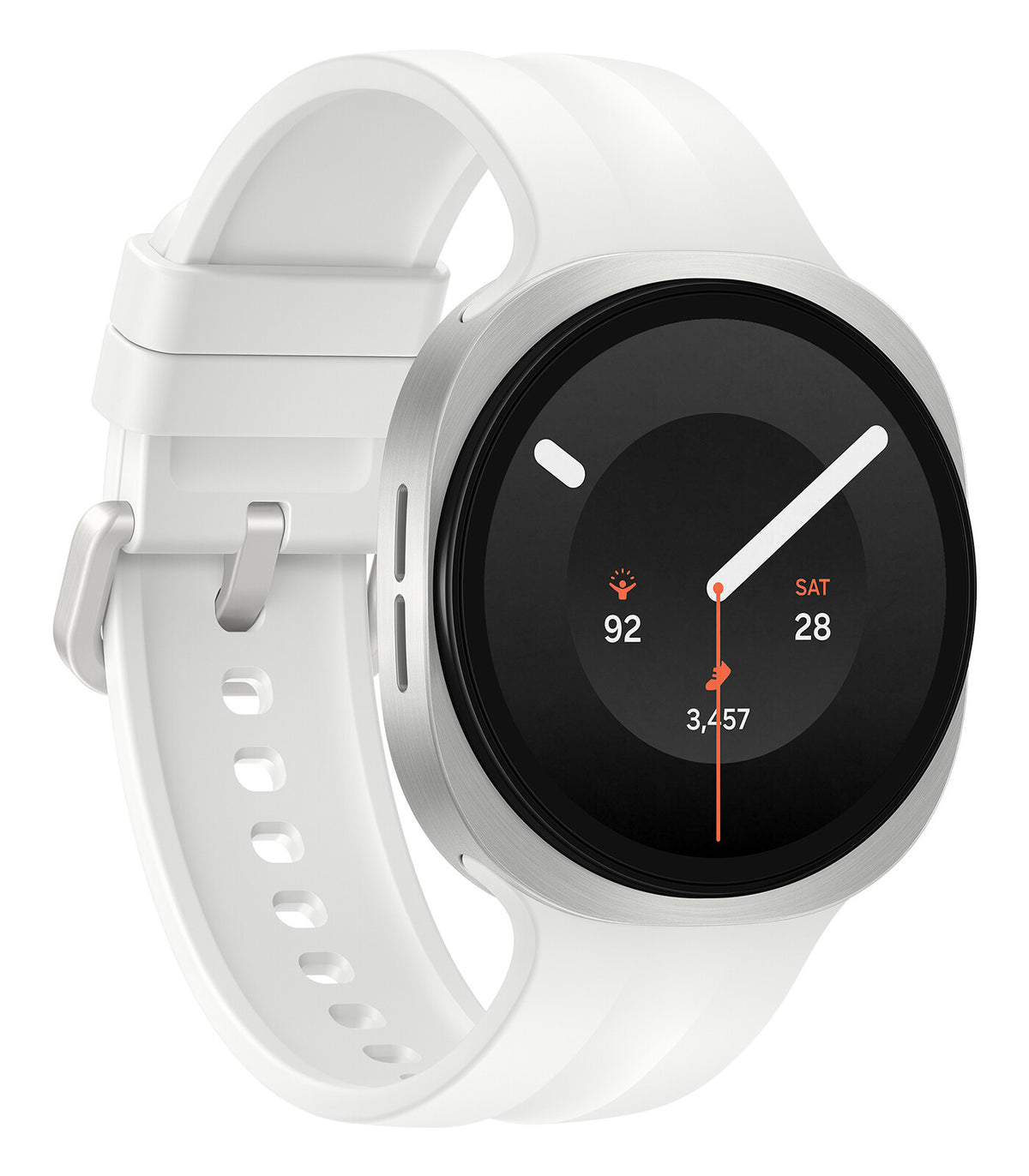 Samsung Galaxy Watch9 3,3 cm (1.3") AMOLED 40 mm Digitaal 438 x 438 Pixels Touchscreen Zilver Wifi GPS