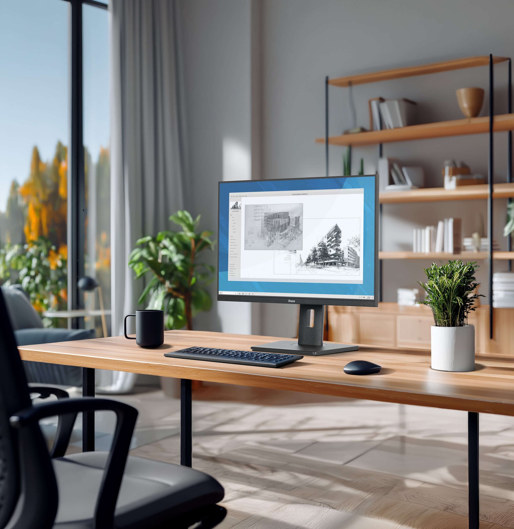 iiyama ProLite XB2495WSU-B1 computer monitor 61,2 cm (24.1") 1920 x 1200 Pixels WUXGA LCD Zwart