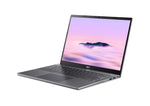 Acer Chromebook Plus 514 CBE594-2LT-TCO-351J Intel Core 3 100U 35,6 cm (14") Touchscreen WUXGA 8 GB LPDDR5-SDRAM 256 GB SSD Wi-Fi 7 (802.11be) ChromeOS US International Grijs