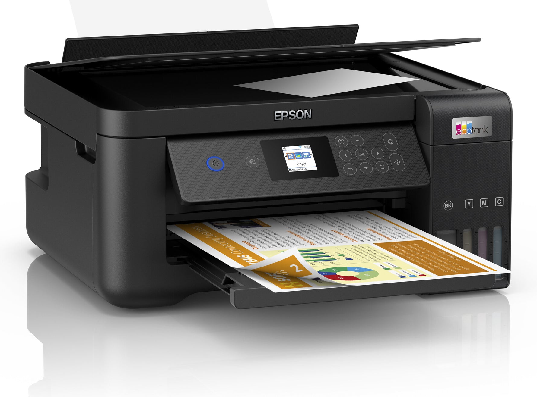 Epson EcoTank ET-2850 A4 multifunctionele Wi-Fi-printer met inkttank, inclusief tot 3 jaar inkt