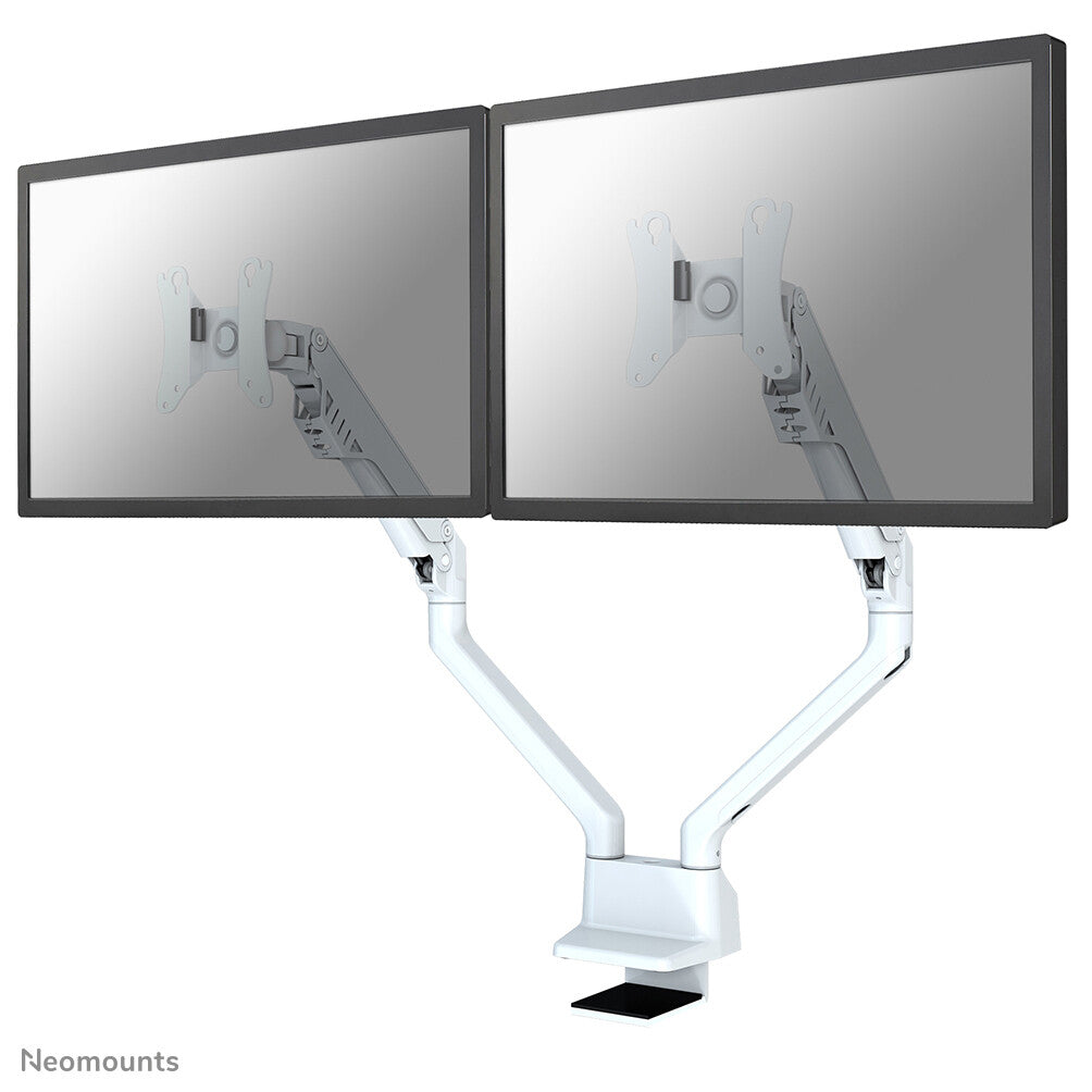 Neomounts FPMA-D750DWHITE2 Monitorarm 10-32" - gasveer - Topfix - 180°-stop