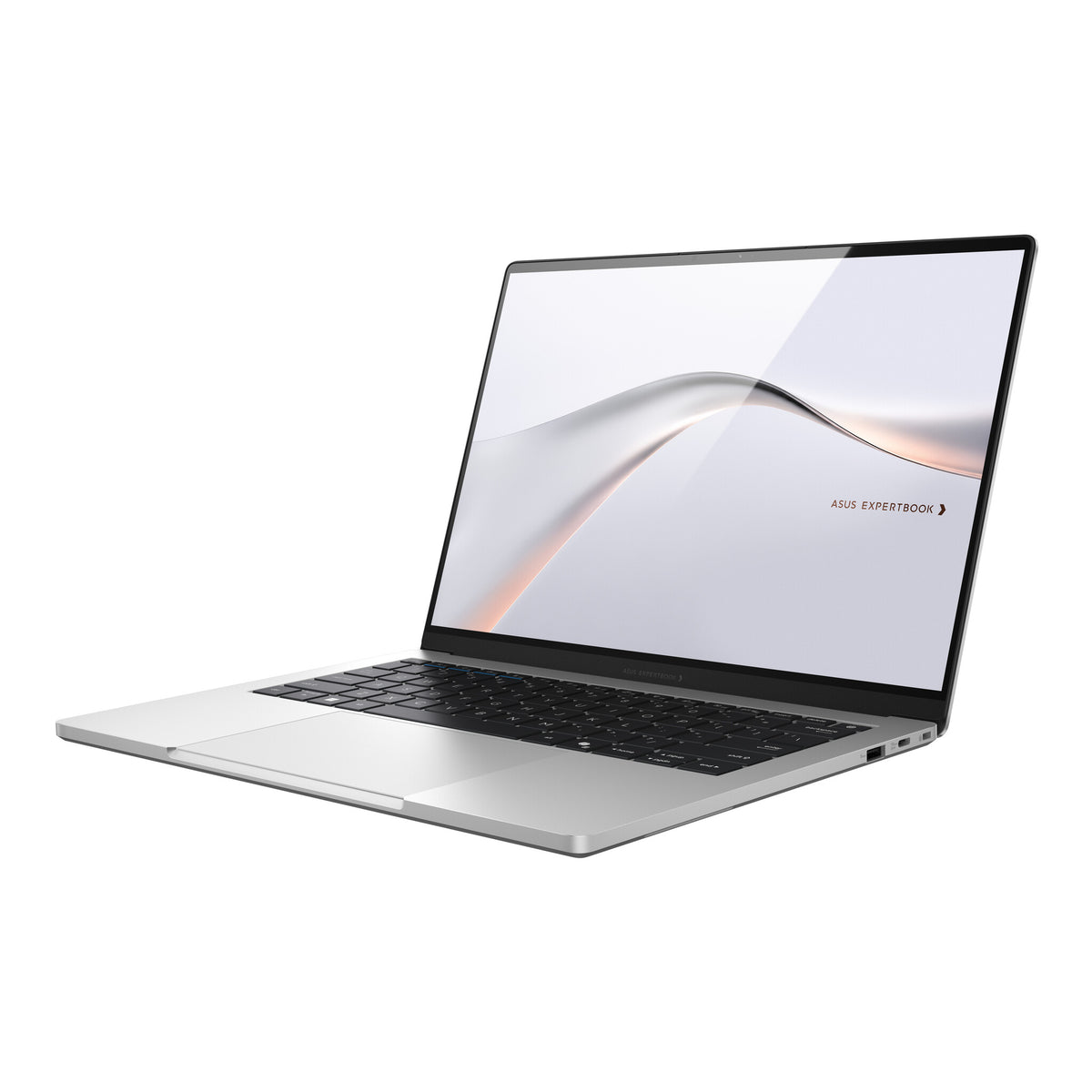 ASUS ExpertBook A7406CMA-U90097X Intel Core 7 350 Laptop 35,6 cm (14") WQXGA+ 16 GB LPDDR5x-SDRAM 512 GB SSD Wi-Fi 6E (802.11ax) Windows 11 Pro Zilver QWERTY Engels