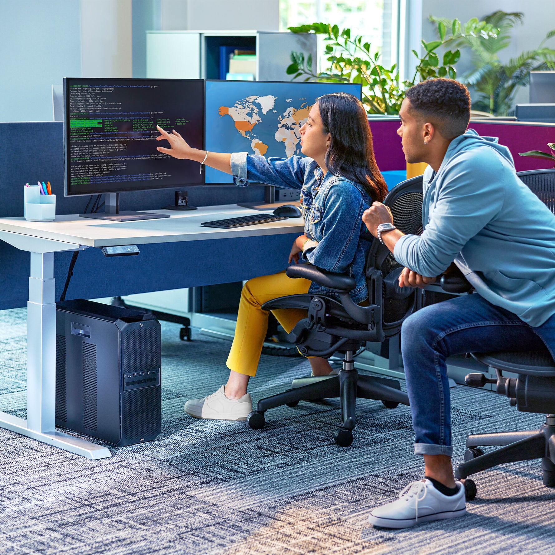 HP Z6 G5 A AMD Ryzen Threadripper PRO 7955WX 32 GB DDR5-SDRAM 1 TB SSD Windows 11 Pro Tower Workstation AI Workstation Zwart