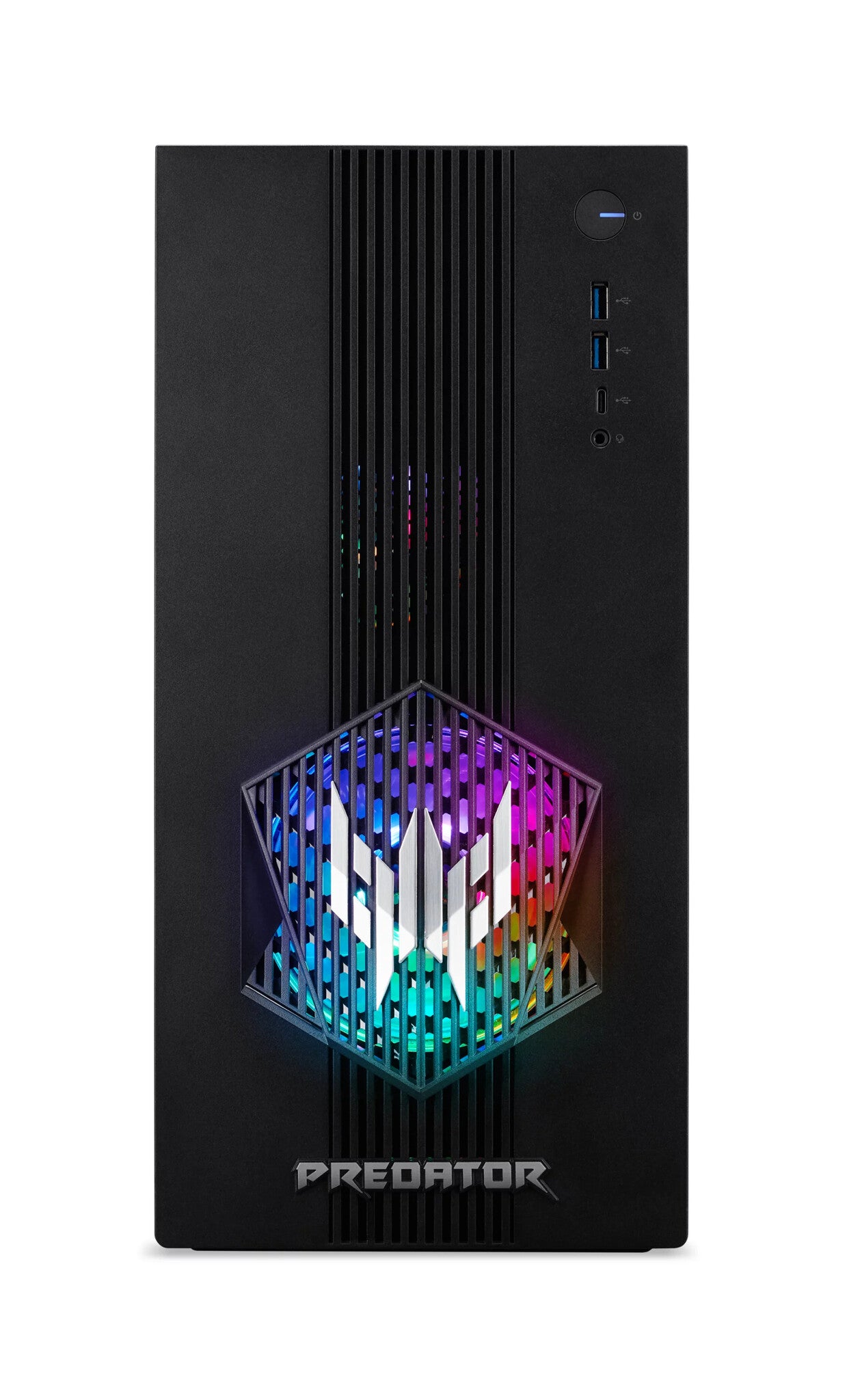 Acer Predator PO3-665 Intel Core Ultra 7 265F 16 GB DDR5-SDRAM 1 TB SSD NVIDIA GeForce RTX 5060 Ti Windows 11 Home Desktop PC Zwart