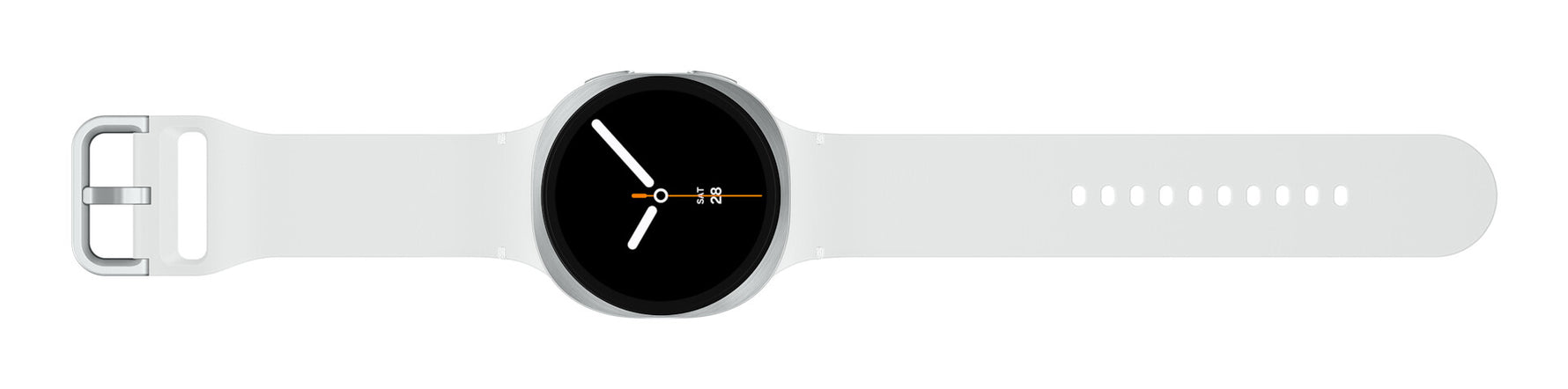 Samsung SM-L335FZSAEUB smartwatch / sport watch 3,81 cm (1.5") AMOLED 44 mm Digitaal 480 x 480 Pixels Touchscreen Zilver Wifi GPS