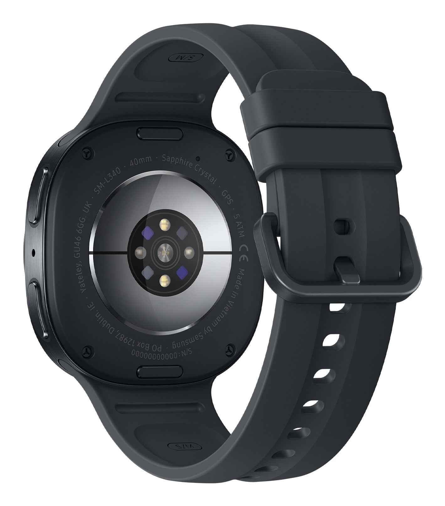 Samsung Galaxy Watch9 3,3 cm (1.3") AMOLED 40 mm Digitaal 438 x 438 Pixels Touchscreen Grafiet Wifi GPS