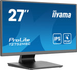 iiyama ProLite T2752MSC-B1AG computer monitor 68,6 cm (27") 1920 x 1080 Pixels Full HD LED Touchscreen Zwart
